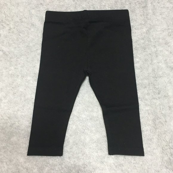 Baby Cat and Jack 0-3 months 3 pack Pull On Pants Black Gray - Picture 3 of 10